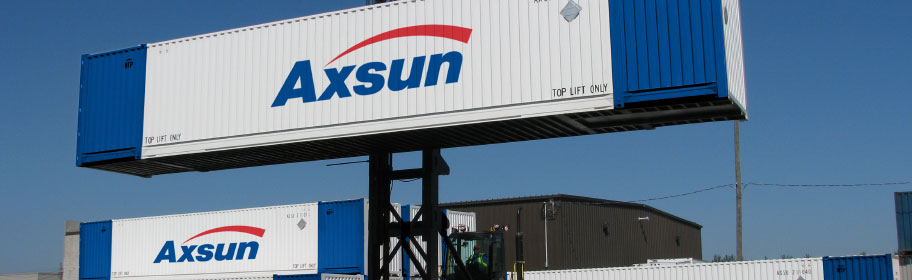 Axsun intermodal transport, warehousing, logistics and ltl, truckload trucking 